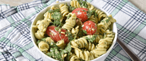 Pesto Pasta - student meal